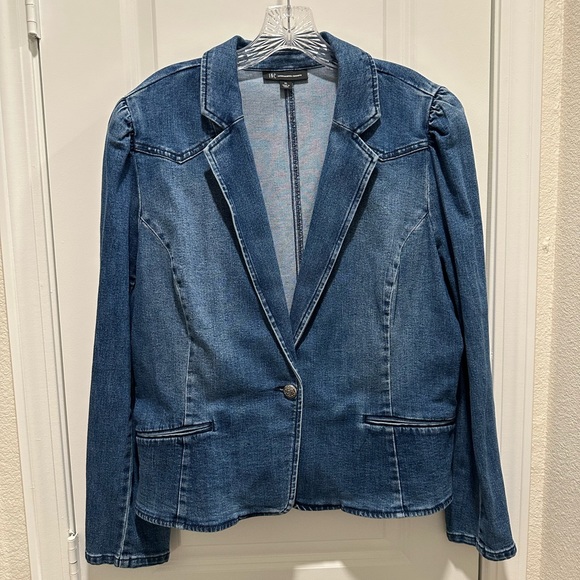 INC Jean Jacket/ Blazer - Picture 2 of 7